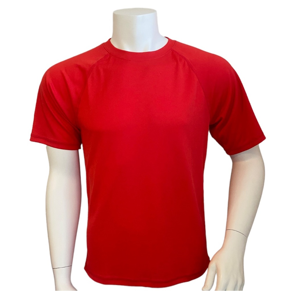 Kanu Surf Mens Red Swim T-Shirt Size S